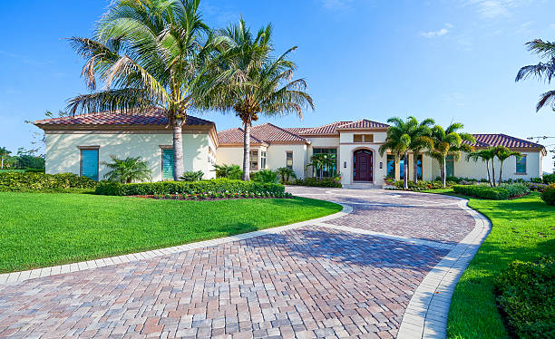 Cobblestone Driveway Pavers in Palmetto Estates, FL